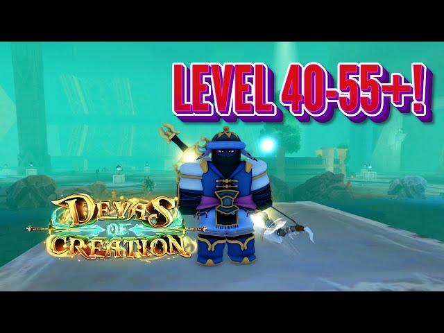 NEW EXP Farm Level 40-55+!(NEW CODE) | Devas Of Creation