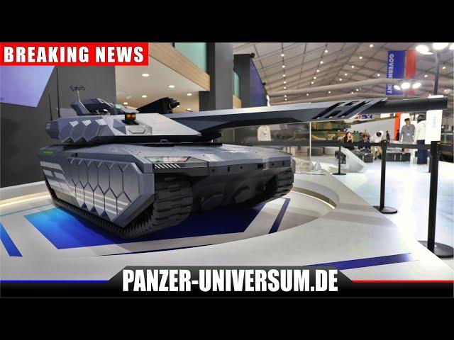 Hyundai Wasserstoff-Kampfpanzer mit 130mm Geschütz - Autonome Panzerhaubitzen mit 100km Reichweite!