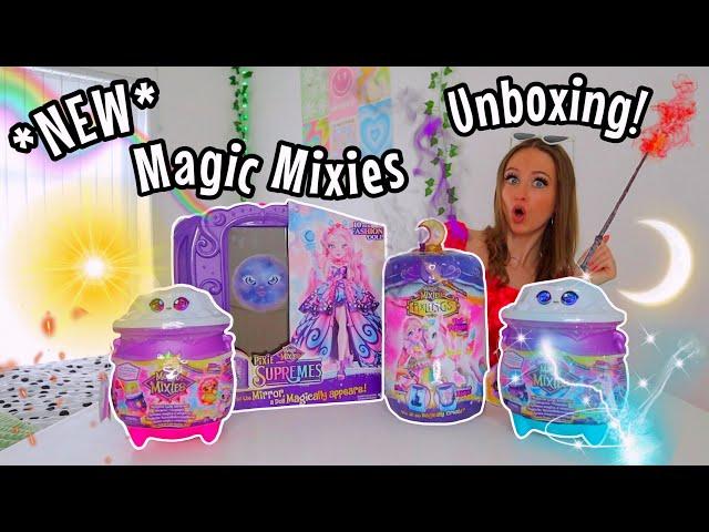 UNBOXING THE *VIRAL* MAGIC MIXIES TALKING MIRROR🫢🪞SUN VS MOON CAULDRONS️AND PIXLINGS PETS?!