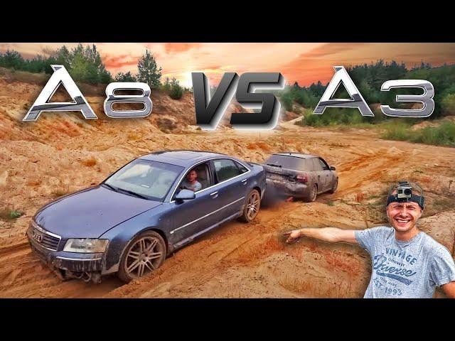 Najdroższe vs. Najtańsze AUDI QUATTRO | Przeprawa + wyścig