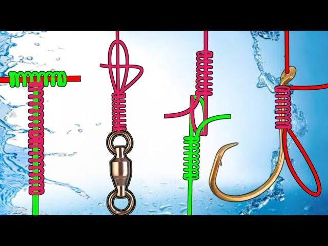 How to tie a fishing knot for beginners - Fishing hook