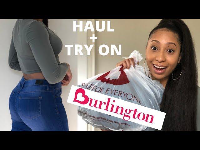 Designer Jeans for CHEAP! | Burlington Clothing Haul + TRY ON | Janay Way