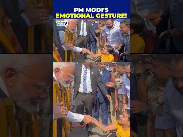 PM Modi And Spain's Sanchez Share Humble Moments During Vadodara Roadshow