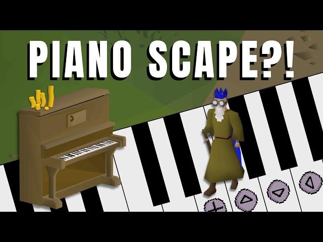 I programmed my piano to control Runescape