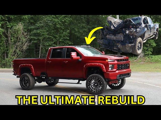 REBUILDING A 2021 SILVERADO 2500 DURAMAX IN 34 MINS OR LESS