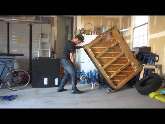 How to Move a 500 pound piano BY YOURSELF!