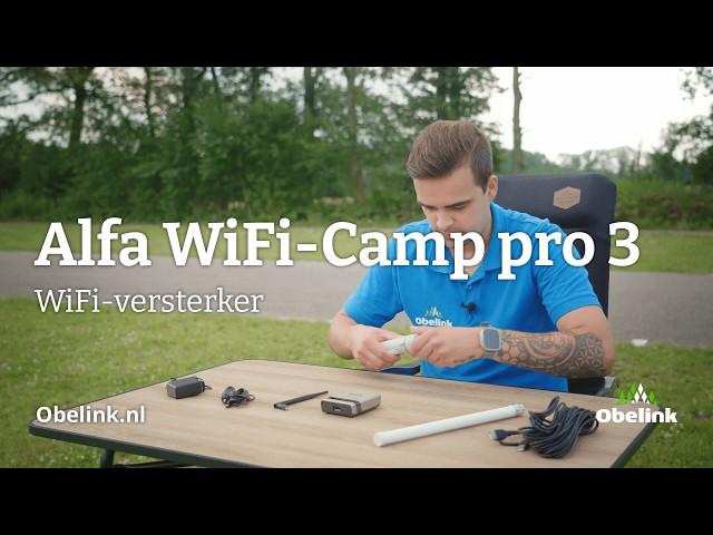 Alfa WiFi-Camp Pro 3 WiFi-versterker | Productvideo | Obelink