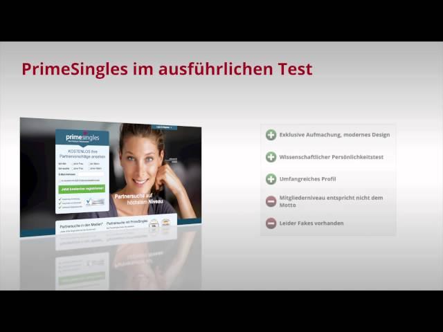 PrimeSingles Test - Premium-Partnersuche oder nur Premium Preise?