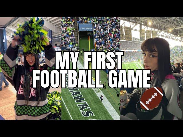 I WENT TO MY FIRST EVER FOOTBALL GAME (and I still know nothing about sports)