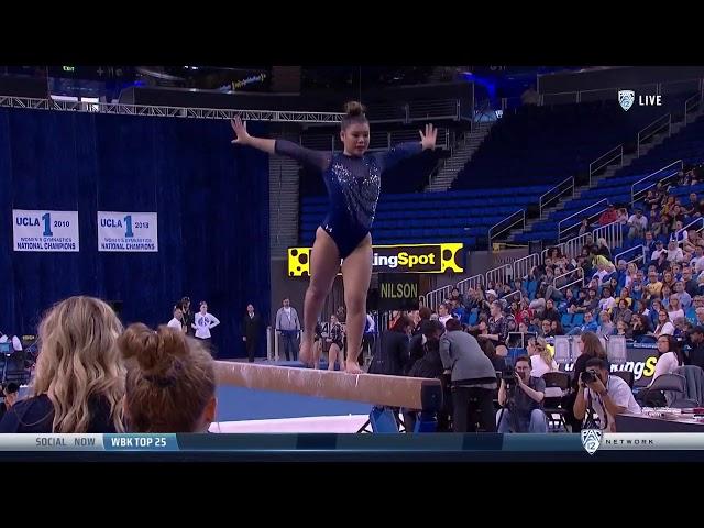 Grace Glenn Balance Beam 2020 UCLA vs Boise State