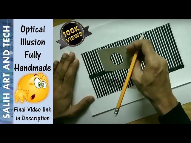 Paper Animated Optical Illusion [Making Video]