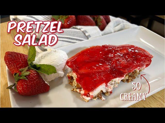 How to Make Pretzel Salad Dessert | SIMPLE SUMMERTIME DESSERT!!!