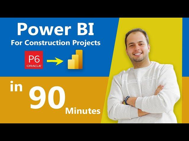 Power BI for Construction Projects | Learn Power BI in 90 Minutes! ⏰