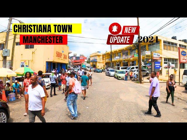 PARISH IN JAMAICA , MANCHESTER , CHRISTIANA TOWN TOUR .