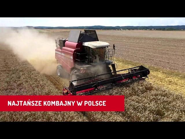 Gomselmash Palesse GS 12 A1 - najtańszy kombajn rolniczy w Polsce