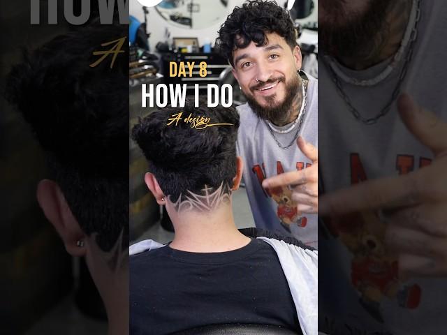 HOW I DO HAIR DESIGN | #howto #howtofade #barbertutorial #hairdesign #playboicarti #barbernation