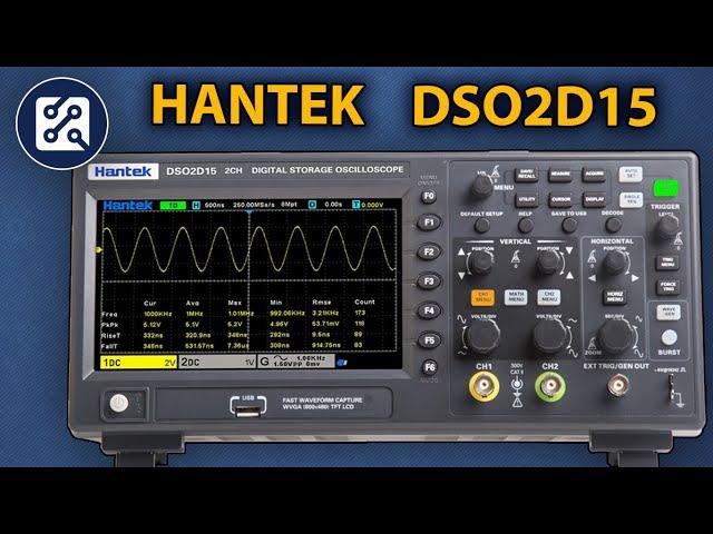 Цифровой осциллограф Hantek DSO2D15. Обзор