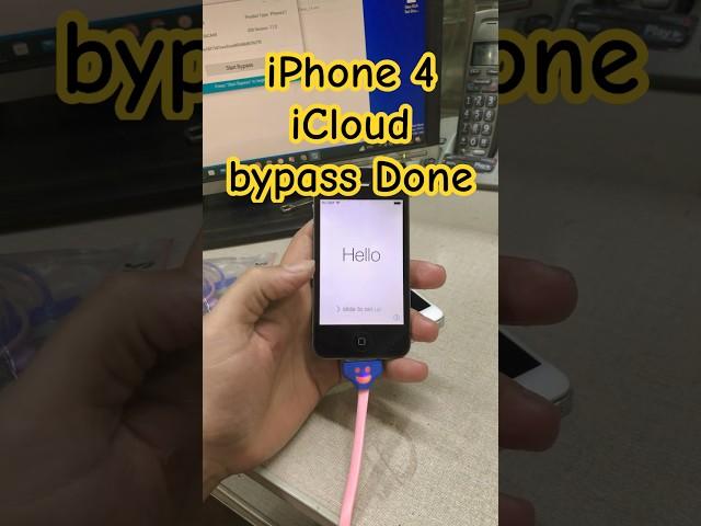 iPhone 4 iCloud bypass done #iphone4icloudbypassdine #iphone4sicloudbypassdone #gsmtaimurteam #iphon