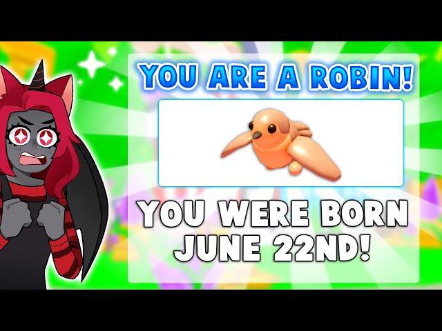 Which PET Are You Based Of Your BIRTH MONTH In Adopt Me! (Roblox)