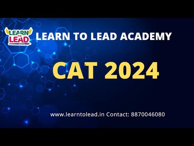 CAT 2024 | MBA Entrance Exams | Exam Date | Eligibility | Syllabus | Complete details #cat2024