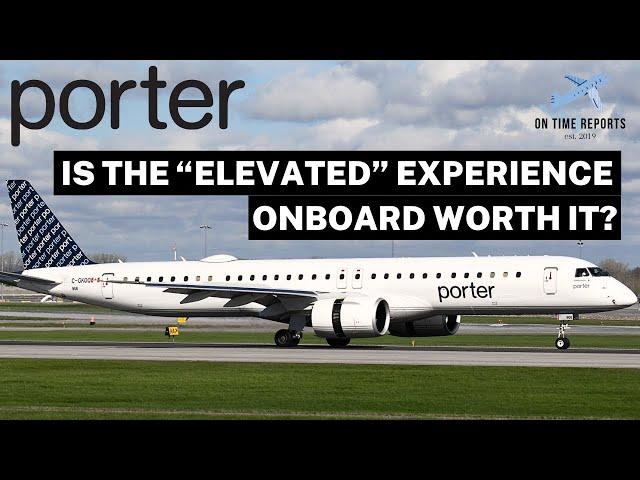 Flying PORTER AIRLINES across Canada on Embraer E195-E2! Calgary to Toronto TRIP REPORT