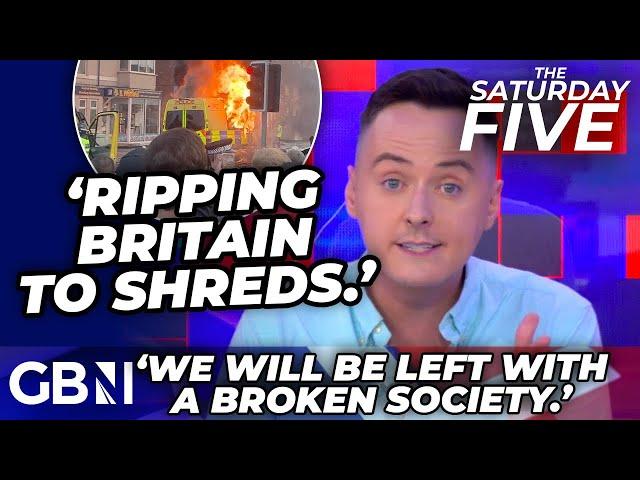 Riots: 'RESENTMENT will FESTER' as two-tier identity politics RIPS Britain to SHREDS | Darren Grimes