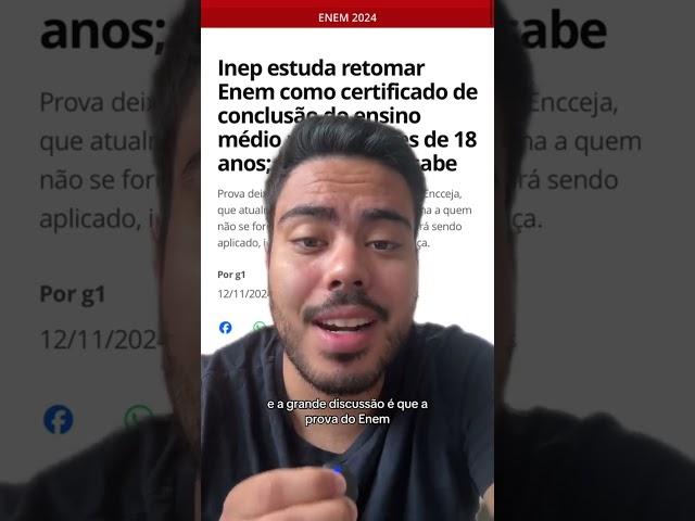 Como será o enem 2025 (mudanças da prova)