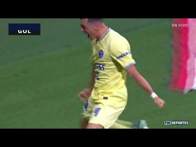 Gol de 'Cabecita' Rodríguez vs Rayados | Liga MX | Rayados 1 - 1 América | 9 de julio de 2022