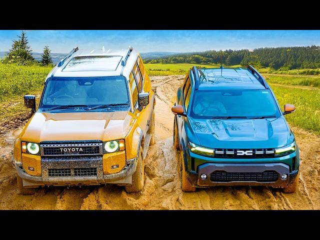 【オフロードバトル！】トヨタ ランドクルーザー 250 vs ダチア ダスター