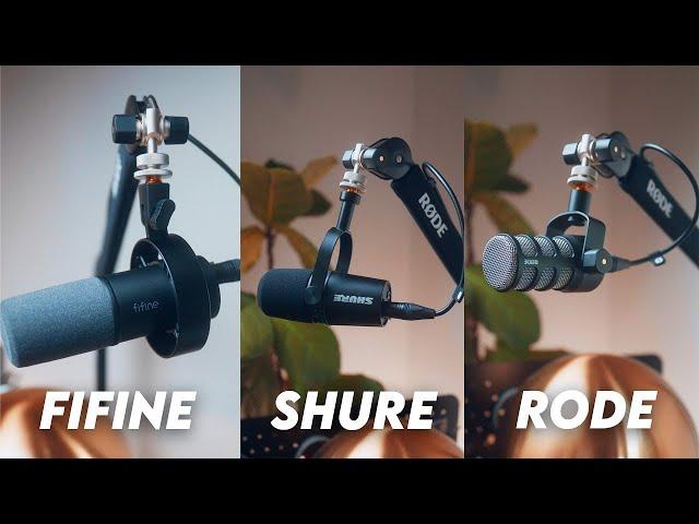 Is This the BEST Mic for Beginners? FiFine vs Shure vs Rode