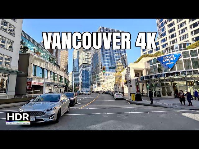 Vancouver B.C. 4K Drive Canada