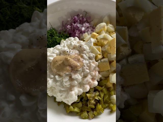 Cottage Cheese Egg Salad #cottagecheese #highprotein #eggsalad #healthyrecipe #eggs