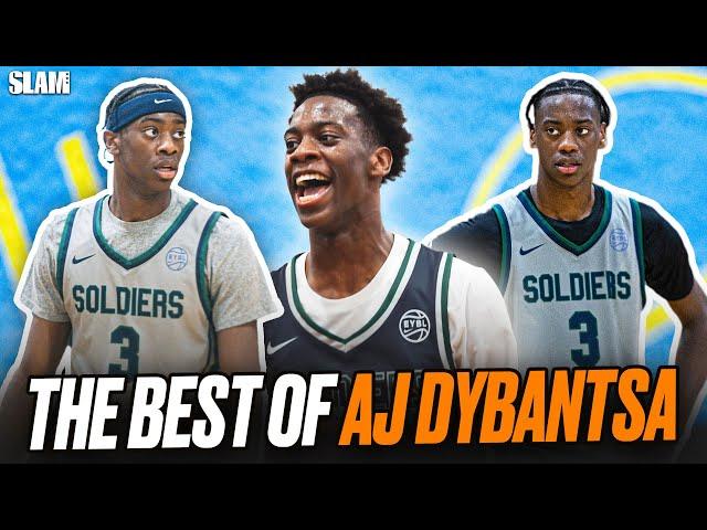 AJ Dybantsa: The #1 High School Basketball Prospect  Best of EYBL Highlights 