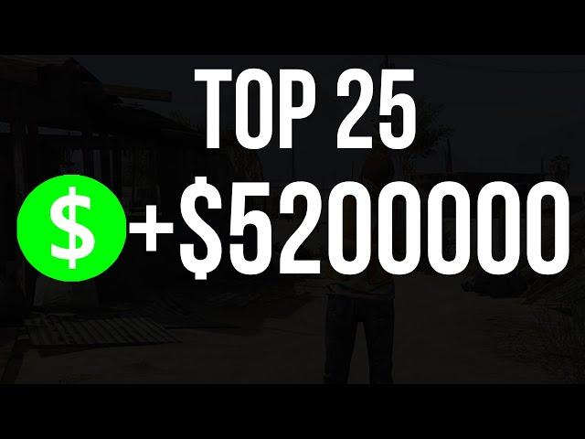 25 FAST Money Methods You Need to do in GTA 5 Online