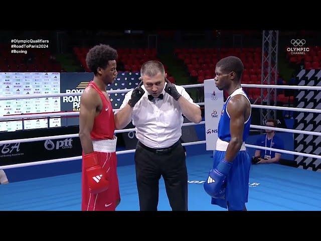 Roscoe Hill (USA) vs. Yuberjen Martínez (COL) World Olympic Qualifiers 2024 (51kg)