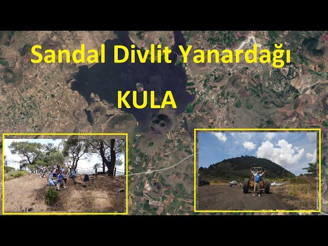 Sandal Divlit Yanardağı KULA /KATAKEKAUMENE YANIK ÜLKE