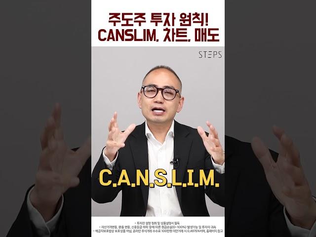 주도주 투자 원칙! CANSLIM, 차트, 매도 #미국쩐쟁 #20230710