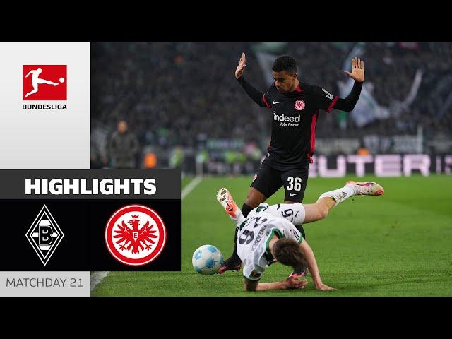 Another Frankfurt Draw! | Borussia M'gladbach - Eintracht Frankfurt 1-1 | HL | MD 21 – Bundesliga