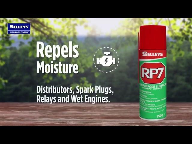 SELLEYS RP7 Multipurpose Lubricant Rust Remover Spray / Anti Karat - 150g (211ml) / 300g (422ml)