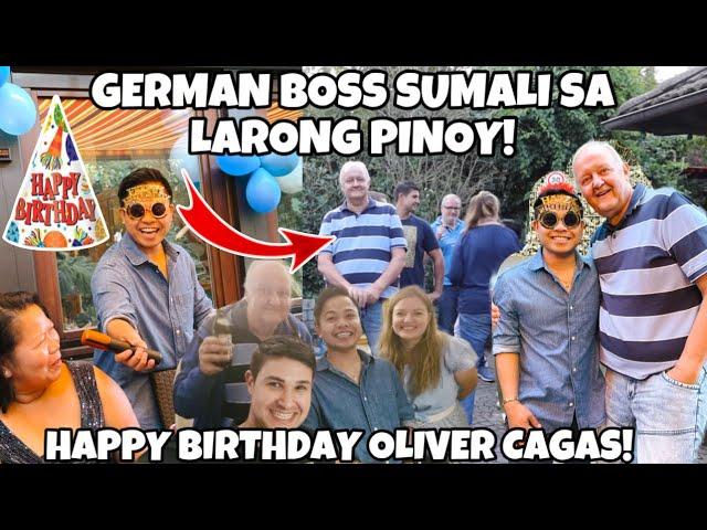 YES IT’S MY BIRTHDAY! PART 2! GERMAN BOSS SUMALI SA PARLOR GAMES! MGA KAGANAPAN! | Oliver Cagas