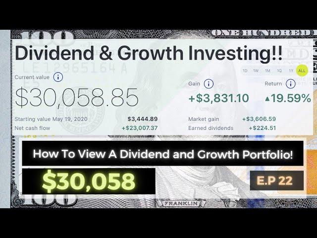 How To View A Dividend and Growth Portfolio! | Part 2 - Growth Investing |  Kaseem Bada E.P 22