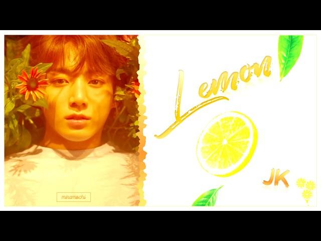 JK (정국) - 'Lemon'  (Cover) Lyrics [Kan_Han_Rom_Eng] | minamochi