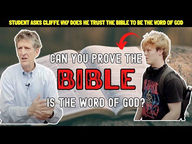 Here's WHY The Bible is ACCURATE | Cliffe Knechtle (Brilliant Answer)