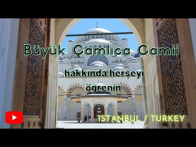 Büyük Çamlıca Camii-Istanbul/Türkiye- istanbulun enbüyük camiisi#çamlıcacamii#mosque#gezilecekyerler