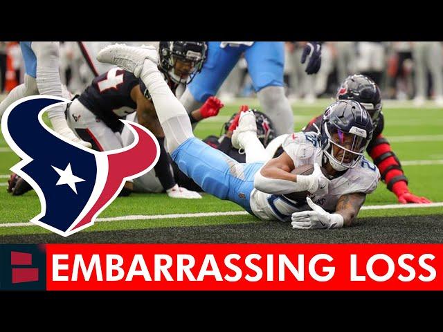 WHAT AN EMBARRASSMENT! Texans Fan GOES OFF THE RAILS After Horrible Loss To Titans