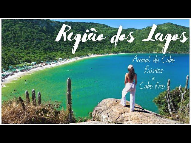 ARRAIAL/BÚZIOS/CABO FRIO - ROTEIRO COMPLETO 3 DIAS