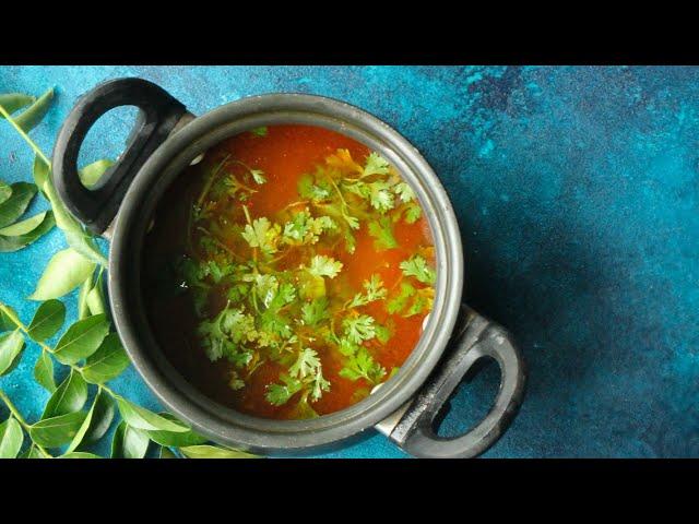 Coriander Rasam/Tomato Rasam/Garlic Rasam/Rasam Recipe New/Coriander Tomato Rasam