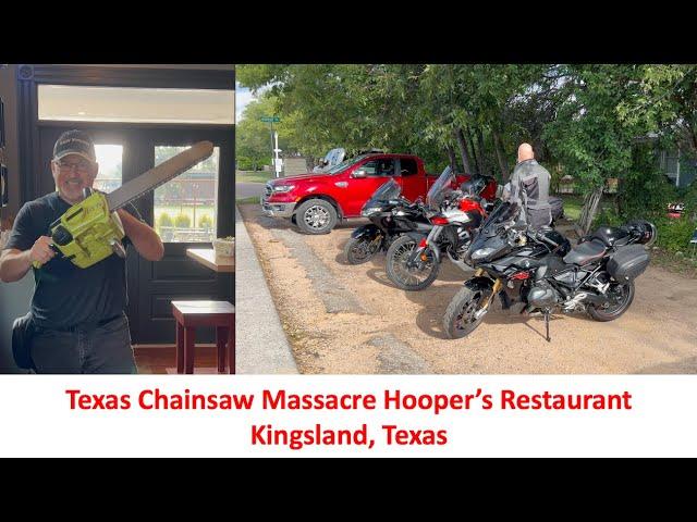 Breakfast Ride to Texas Chainsaw Massacre House Hooper's Restaurant