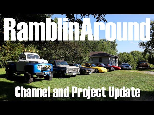 RamblinAround Channel and Project Car Update - GTO, Trans Am, Firebird, Mustang, Studebaker, Etc.