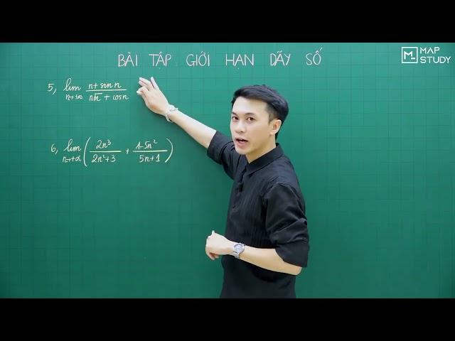 0102   Bài tập  Giới hạn dãy số   Mapstudy vn   Định vị tri thức   Dẫn lối tư duy